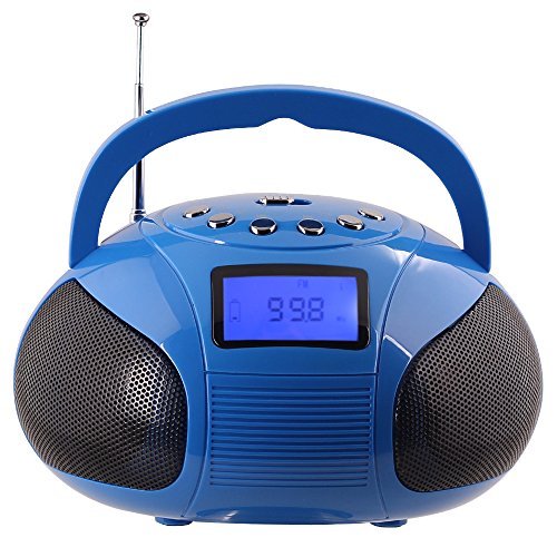 Mini Reproductor Bluetooth Inalámbrico 2 x 3W Hi-Fi August SE20 Radio FM Alarma Despertador con Lector USB SD Entrada AUX