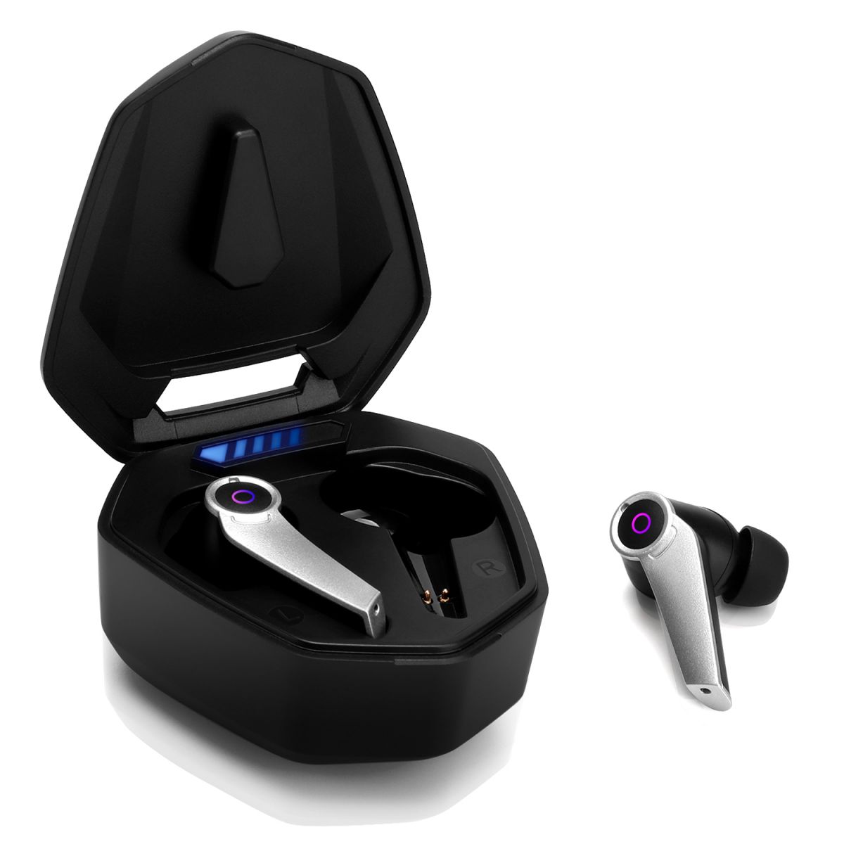 Écouteurs Bluetooth Gaming True Wireless - Noir