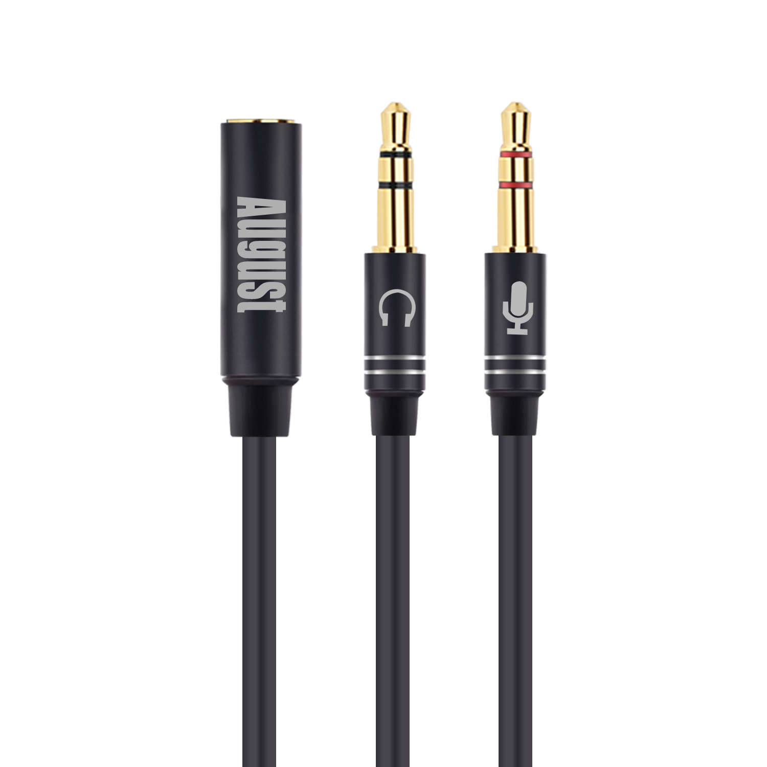 TAA220 Rozdzielacz gniazda słuchawkowego 3.5mm na mikrofon i słuchawki stereo